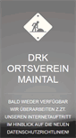 Mobile Screenshot of drk-maintal.de